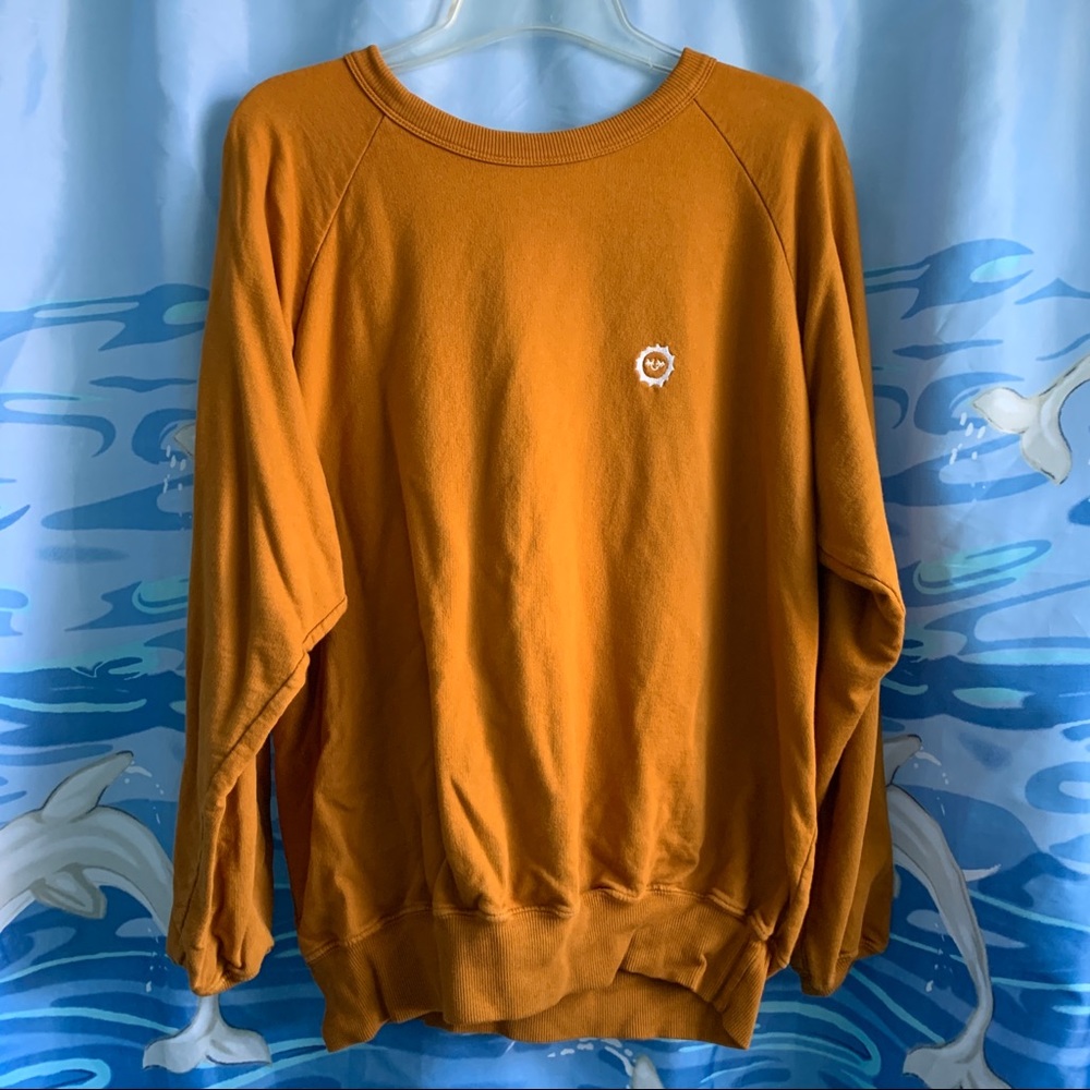 Big Bud Press Lightweight crewneck Spicy Mustard